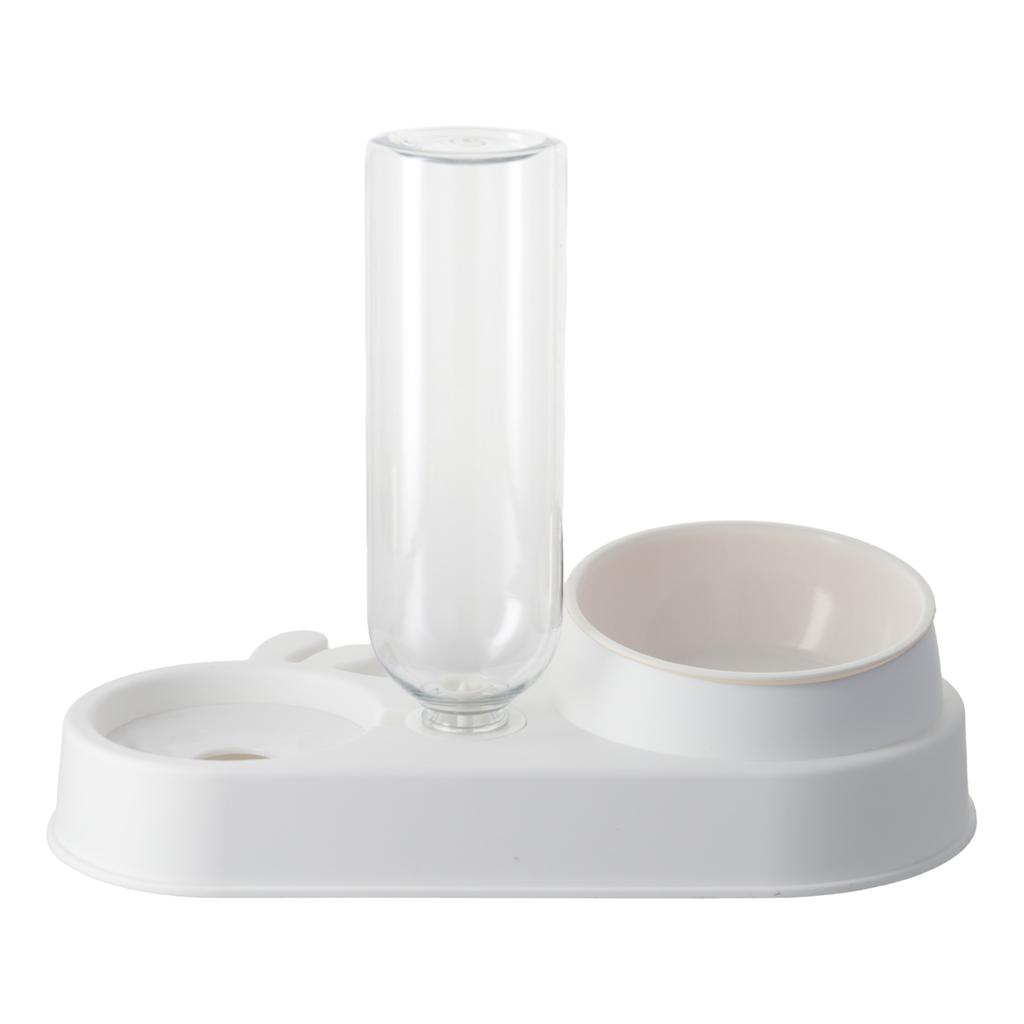 Автоматическая кормушка для домашних животных, поилка для кошачьего корма, миска с защитой от протечек, фонтанчик для воды 2 в 1, кормушка для больших собак