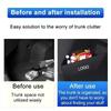 For Chery Tiggo 8 Plus Pro -2024 Car Organizer Partition Multifunction Storage Trunk Box Side Thickening Box Auto Interior