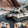 New 13Ch 2.4G Rc Tank Vehicle Can Phone App Remote Controlled Children's Electric Launch Track Car Simulation T99 Model Tanks Toys Gift