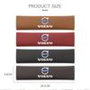 Car Seat Belt Cover Leather Shoulder Protection Cover Sticker For Volvo XC90 V90 V60 XC60 V40 EC40 EX40 S80 S60 S90 C40 XC40 V70