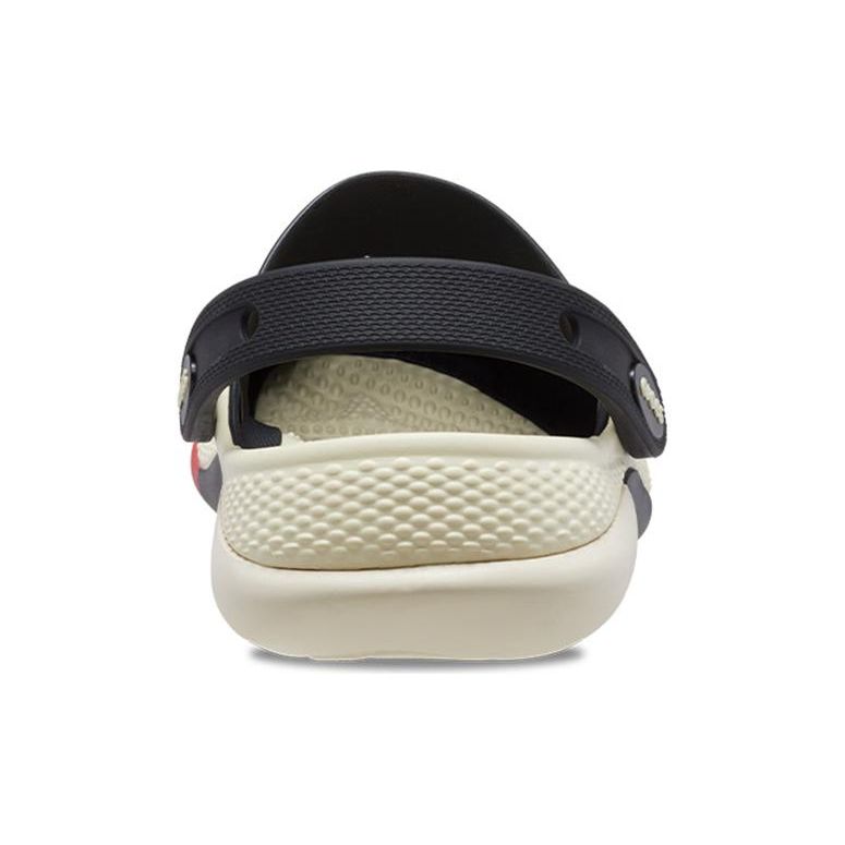 Crocs Literide 360 PU Повседневные Универсальные Клоги Унисекс Обувь Черный 208281-0C4