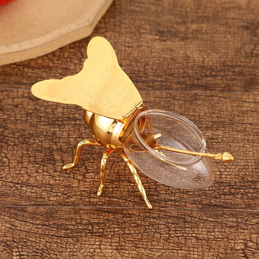 1 набор фигурок пчел с ложкой прочная многофункциональная форма медоносной пчелы контейнер для меда украшение для дома декор