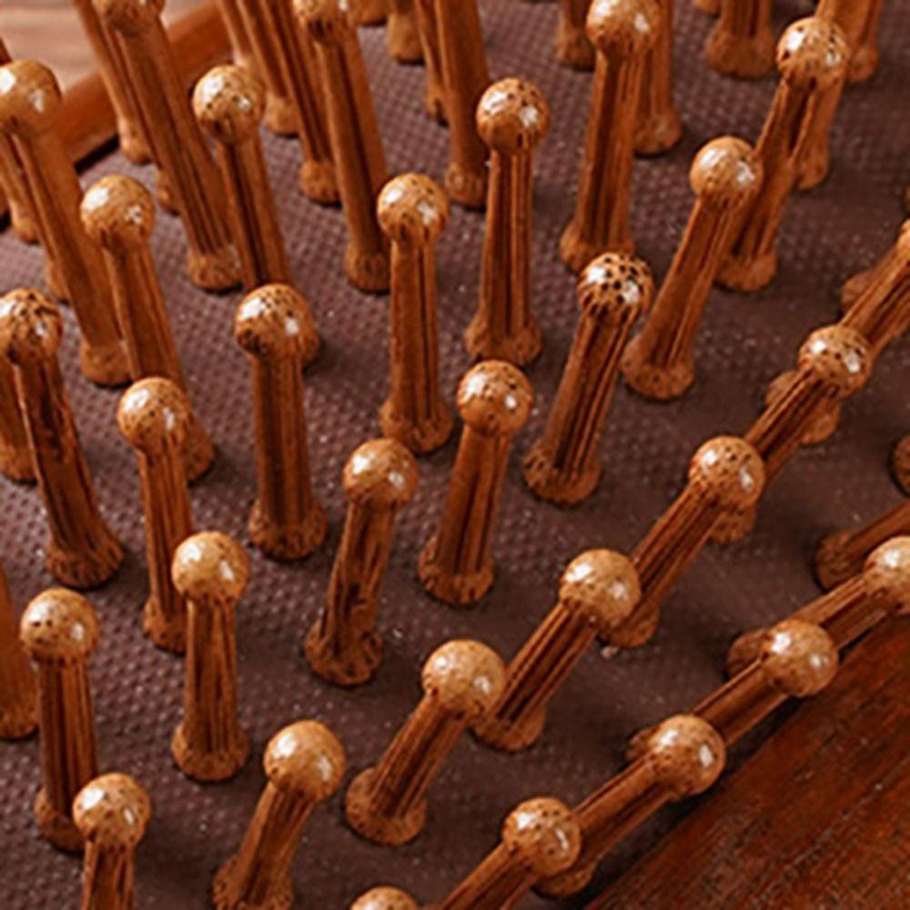 Антистатическая расческа из сандалового дерева с воздушной подушкой, золотая шелковая расческа, щетка для ухода за волосами, расческа с воздушной подушкой для женщин