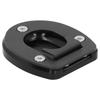 Motorcycle Kickstand Pad Side Stand Enlarger Plate Fit for Vespa GTS 250 300 2013‑2019Black
