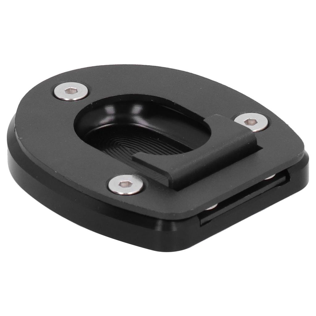Motorcycle Kickstand Pad Side Stand Enlarger Plate Fit for Vespa GTS 250 300 2013‑2019Black