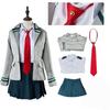 Essri My Hero Academia cosplay costume Uraraka Ochako Tsuyu Asui Heroaca uniform anime festival school cultural exhibition Halloween Christmas holiday