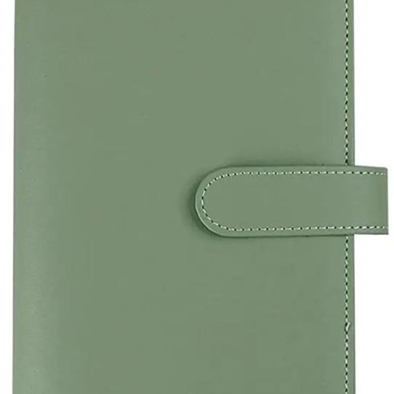 NEW Macaroon Color A6/A5 PU Leather DIY Binder Notebook Cover Diary Agenda Planner Paper Cover School Stationery