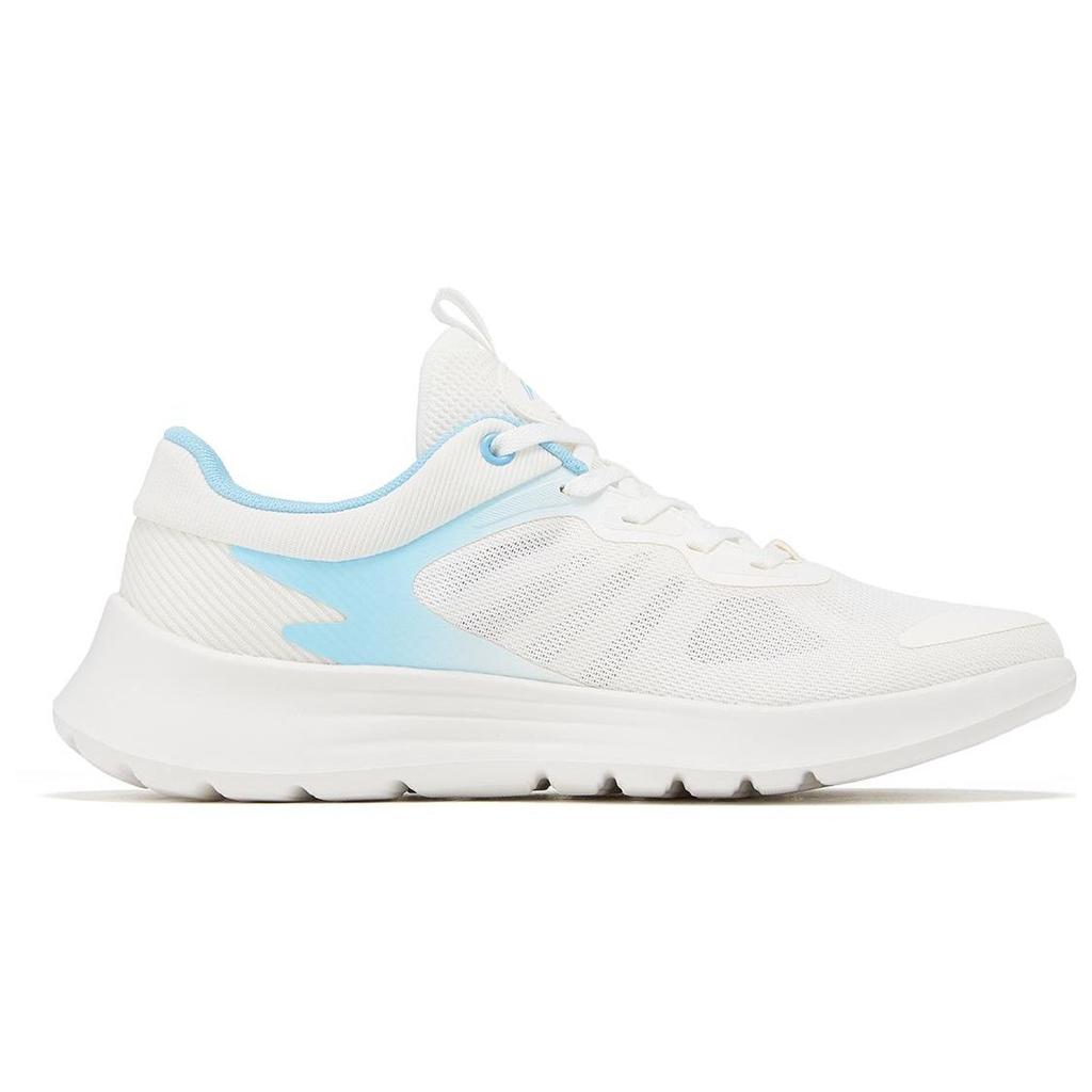 Кроссовки Li Ning легкие, мягкие, дышащие, амортизирующие, прочные, с низким верхом, мужские, белые, синие, ARST019-1