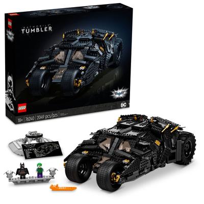 LEGO Супергерои Бэтмобиль Tumbler Рождественский подарок Рождество 76240 Игрушка Блок Подарок Супергерой Американский комикс Мальчики Взрослые (TM)