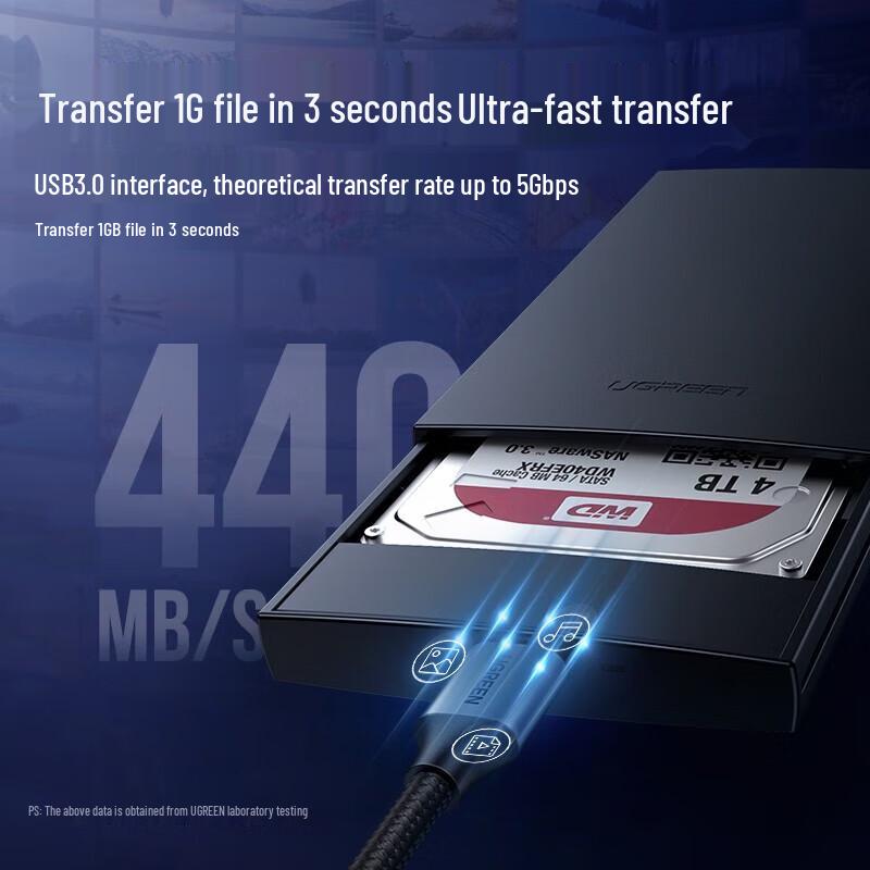 Ugreen USB 3.0 Mobile HDD Data & Charging Cable