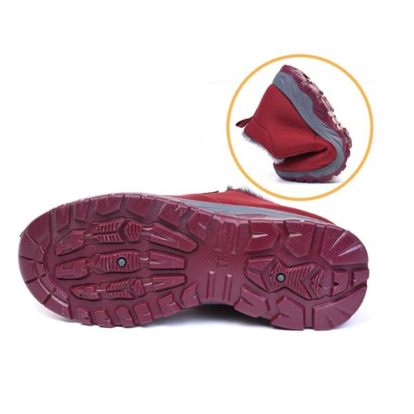 Заказать Зимние сапоги на размер больше Мужская обувь для мужчин Зимняя мужская обувь на теплом меху Ботильоны унисекс Водонепроницаемая обувь Мужская обувь Рабочая обувь