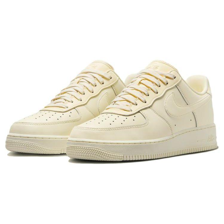 Nike Air Force 1 07 Fresh - Мужские кроссовки с кокосовым молоком кремовые DM0211-101