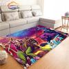 Ковер с героями мультфильмов «Мастера Вселенной», плюшевый ковер с 3D принтом He-Man, нескользящий ковер, мягкий игровой коврик, коврик для кровати, декор для гостиной