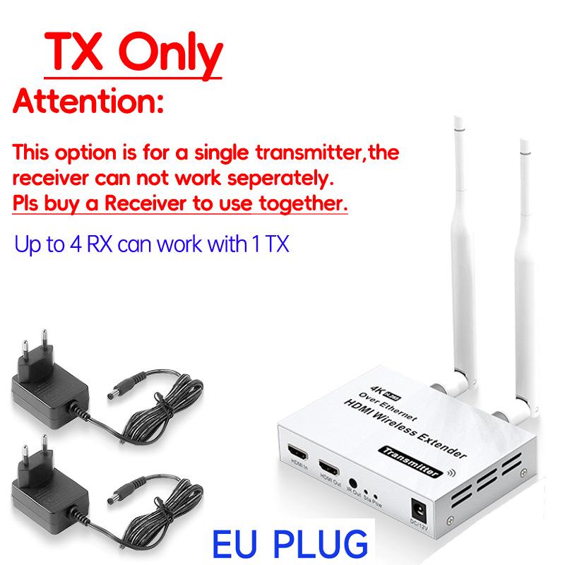 4K Wireless HDMI Extender and Receiver 150M for Screen Projection