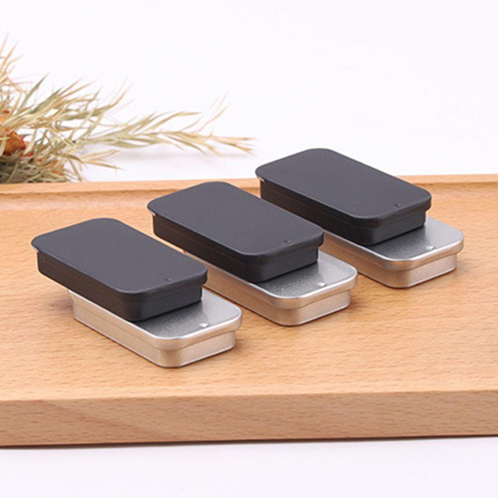 Case Empty Tins Solid Perfume Home Organizer Mini Iron Box Mini Eyebrow Soap Box Tinplate Push Case