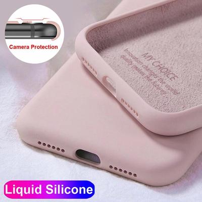 Жидкий силиконовый чехол для Realme X3 SuperZoom X50 X7 X2 8 7 6 5 Pro XT C17 C15 C11 7 6s 6i 5i чехол мягкая задняя крышка TPU