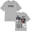 Singer TINI STOESSEL 2025 Tour Merch Tshirt Men Women Aesthetic Trend T-shirt Short-sleeved Male Cotton Casual Harajuku T-shirts