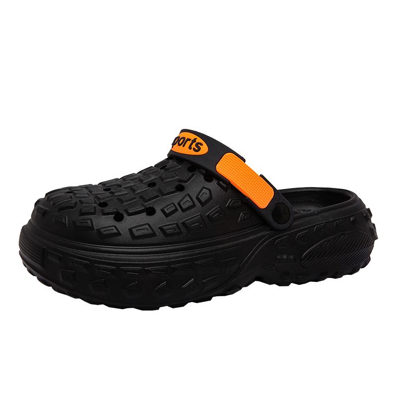 Fashion Light Men's Slippers 2024 Summer Chef Shoes for Men Outdoor Wading Sandals Soft Beach Antiskid Sports Men's Slippers Platform