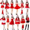 Christmas Santa Claus Clothing Adult Bar Costume Sexy Bunny Christmas Costume Dress Set