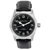 Khaki Field Murph Leather Strap Black Dial Automatic H70405730 100M Men's Watch