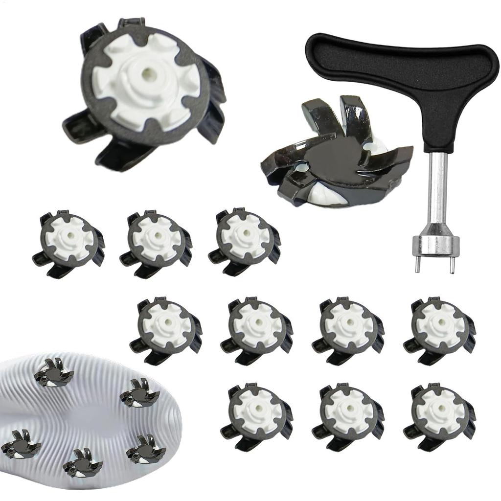 Golf Shoe Spikes Anti Slip Golf Shoe Cleat Stinger Screw Replacement Thread Spikes Cleats For Golf Boots Golf Shoe Accessories 5