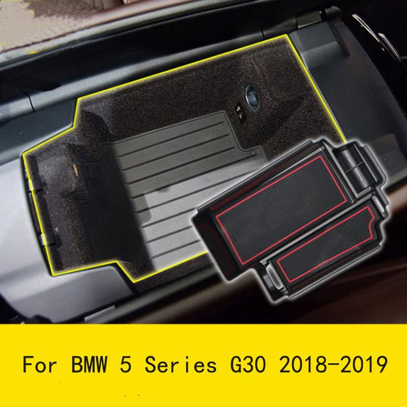 Мой хороший автомобиль для BMW 5 серии G30 2018- центральная консоль автомобиля подлокотник ящик для хранения вещей внутренний органайзер лоток
