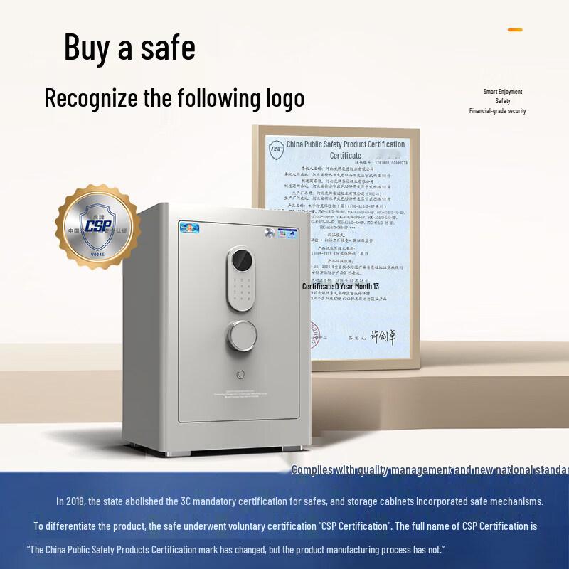 TIGER Smart Home Safe with Fingerprint & Wi-Fi