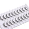 10 Pairs Natural Long False Eyelashes Fluffy Manga Lashes New 3D Mink Eyelashes  Eye Makeup Tool