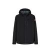 Champion Outdoor Series Comfortable Casual Simple Zipper Hooded Running Windproof Breathable Jacket Men Jacket Basic-Black 152520619-2