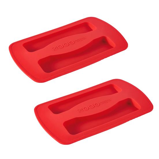 2 шт. силиконовые чехлы для тостеров. Крышка машины для хлеба. Моющаяся крышка. Чехлы для кухонной техники для тостеров на 2 ломтика. Защита от пыли. Простота в обращении.