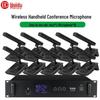 HUIDU BA-6820 Профессиональная беспроводная система конференц-микрофонов (Китайская версия)