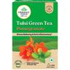 Продукт TATA - Органический чай India Tulsi Green Tea Pomegranate - 25 чайных пакетиков, Сертифицированный органический, Снятие стресса, Богат антиоксидантами, Тулси & Po