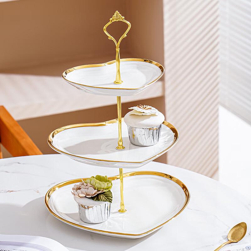 Многоуровневая подставка для фруктов и десертов Ruhan Ceramic