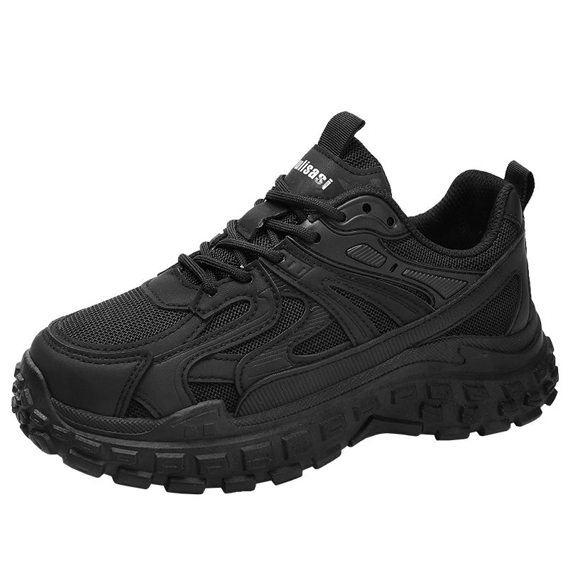 Shoes for Men Fashion Chunky Anti-slip Sneakers Casual Dad Shoes for Men Thick Sole Hard-Wearing Male Footwear Sneakers Men