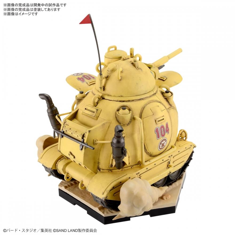 Bandai SPIRITS SAND LAND Королевский танковый корпус армии Сэндленда Нет. Пластиковая модель с цветовой кодировкой в масштабе 104 135