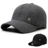 Men's Winter Warm Cap Dad Grandpa Cotton Hat Autumn Ear Protection Baseball Cap