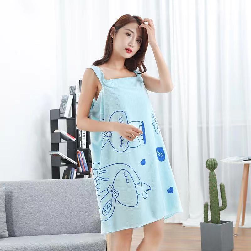 Wonderlife Женское быстросохнущее волшебное банное полотенце Спа-халаты Стирка одежды Сексуальные носимые пляжные полотенца из микрофибры Полотенце для ванной