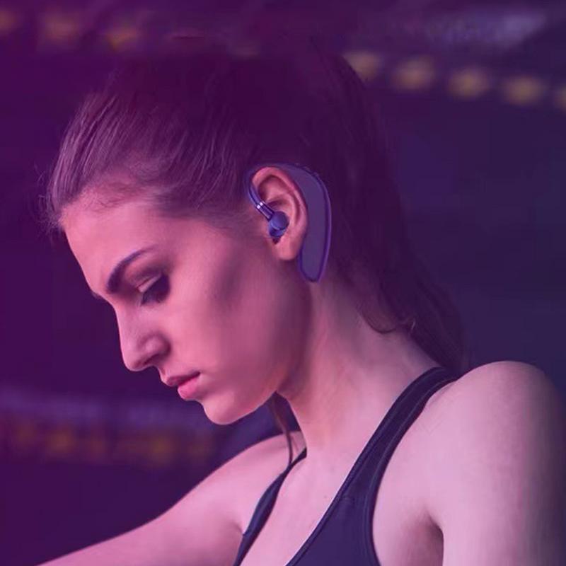 S109 Single Ear Wearing Wireless BT Headset For Business Driving Sports HIFI Ambient Noise Cancelling Wireless Headphones