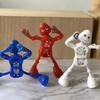 Заводной танцующий робот Игрушка Забавный качающийся робот Фигурка Новинка Подарок для детей на вечеринку