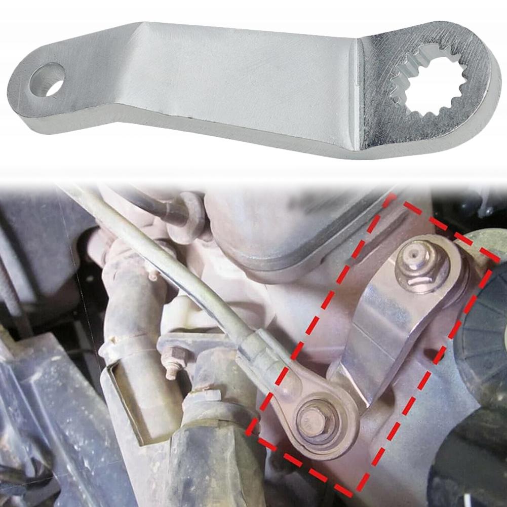 Рычаг кулисы задней передачи, серебристый, стальной, рычаг кулисы, замена, аксессуары для автомобиля, запчасти