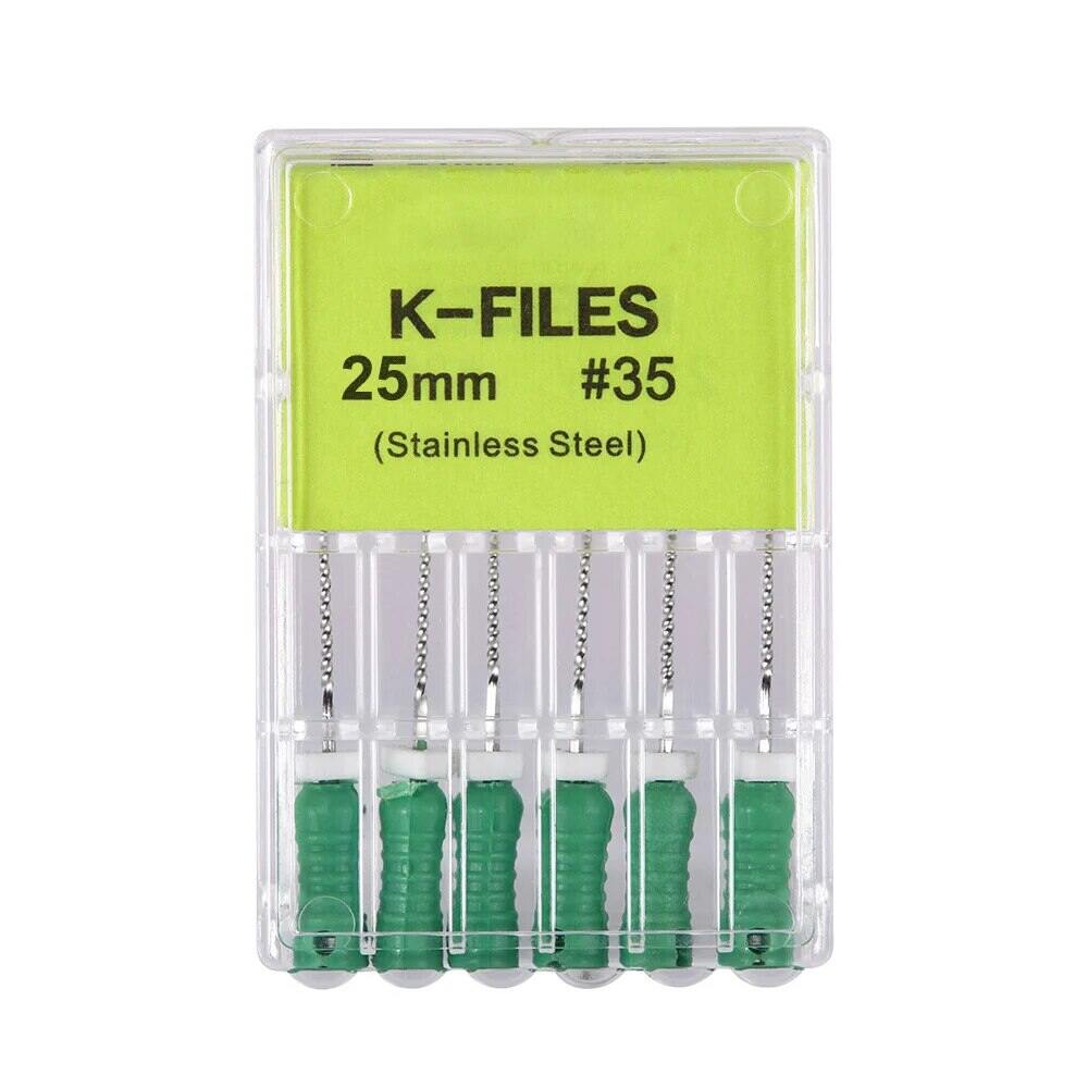 Niceden 6 шт./кор. стоматологический эндодонтический NiTi ручной термоактивируемый вращающийся файл SX-F3 25 мм