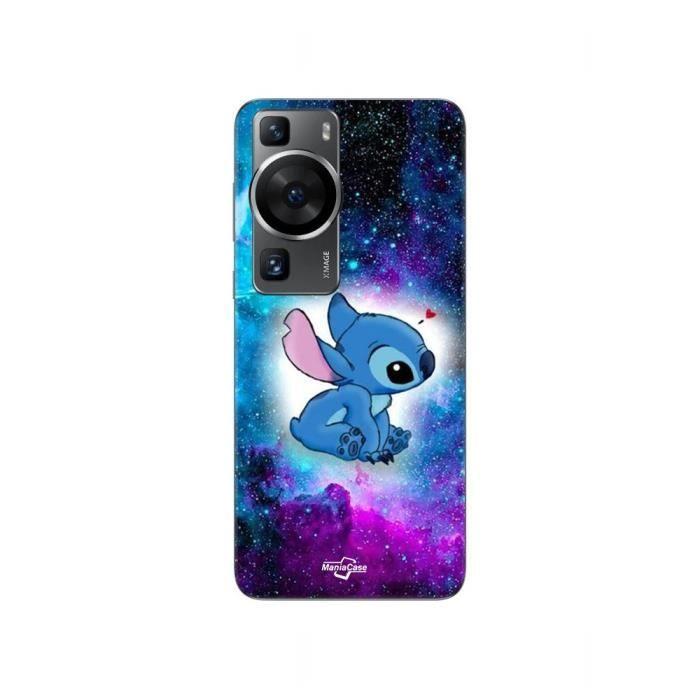 Coque - MANIACASE - Huawei P60 - Stitch ohana - Coloré - Souple