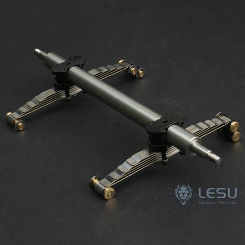 LESU 1/14 Tamiya Truck Engineering Semi-trailer Small Wheel Suspension