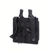 Tactical Molle Magazine Pouch Tactical Pouch Double Rifle Pistol Mag Pouch 2-Layer Cartridge Holder