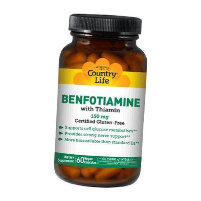 Бенфотиамин, Benfotiamine , 60вегкапс (72124003)