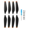 Drone Propellers for Mini 3 RC Drone Wing Blades Replacement Propellers Accessories Orange Edge