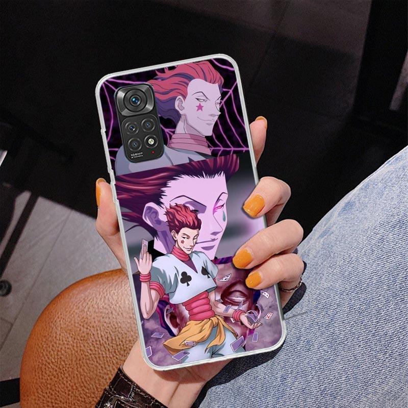 Чехол для телефона Hunter X Hisoka для Xiaomi Redmi Note 15 14 13 12S 12 11 Pro Plus 14S 11S 11E 10 10S 11T 5G Персонализированный чехол Redmi
