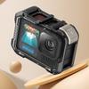 Металлический корпус Алюминиевая клетка для Max Lens Mod Видеосвет Быстросъемный вертикальный монтажный комплект Корпус-клетка для GoPro Hero 13/12/11/10/9