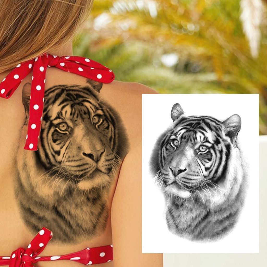 Временная татуировка в виде совы, леса, для мужчин, женщин, детей, мальчиков, льва, поддельные татуировки монстра, наклейка, компас, черная переноса воды, татуировки, рука