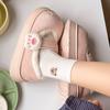 Fashion Cute Cartoon Cat Paw Cotton Shoes For Women Winter Warm Slippers Soft Plush Anti-slip Female Indoor Fluffy Slipper Home Footwear
